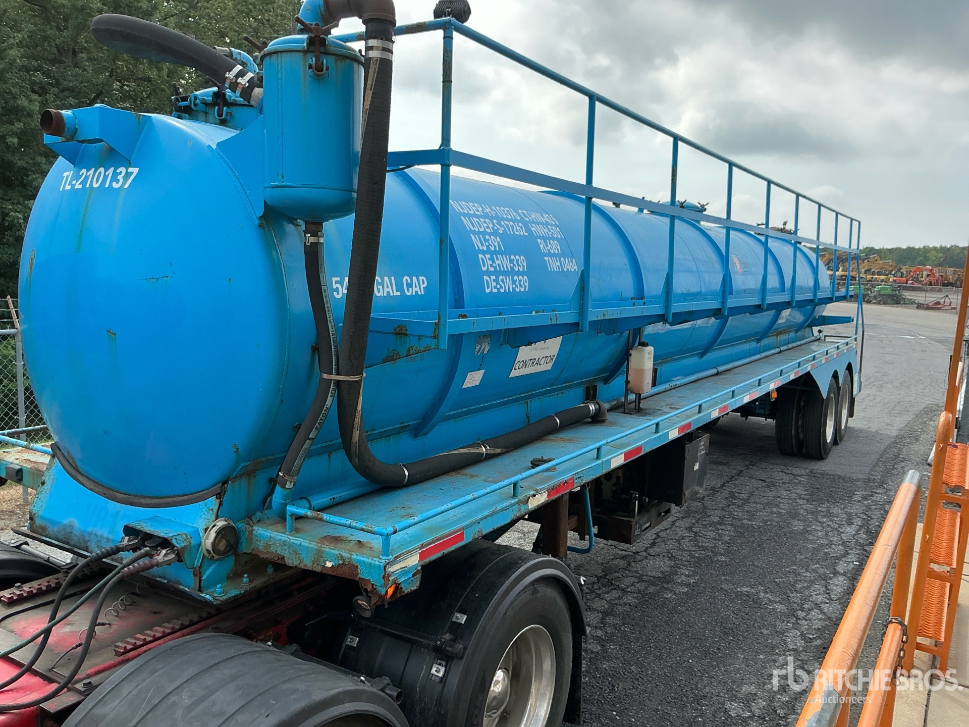 2012 EXOSENT ENGINEERING Vacuum Tanker Trailer