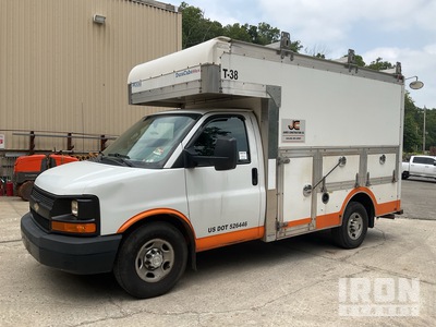 2017 Chevrolet Express 3500 4x2 Utility Van Truck