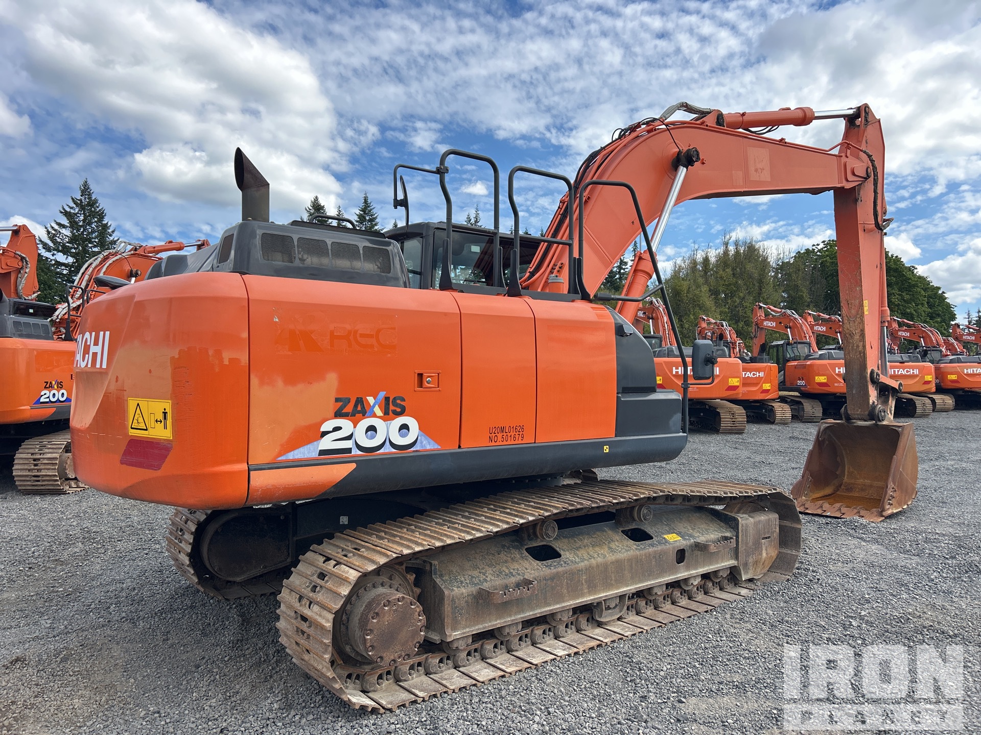 2018 Hitachi ZX200-6 Tracked Excavator in Chehalis, Washington