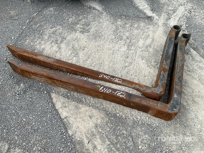 Quantity of (2) 54 in Fork Attachment