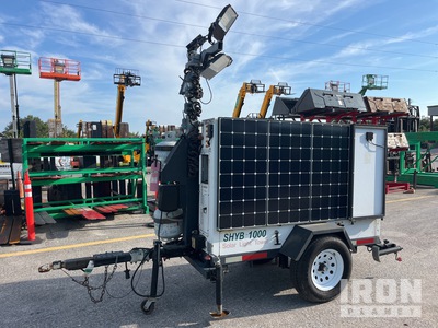 2017 PSS SHYBLT1000HML 3800 W Solar Light Tower (Inoperable)