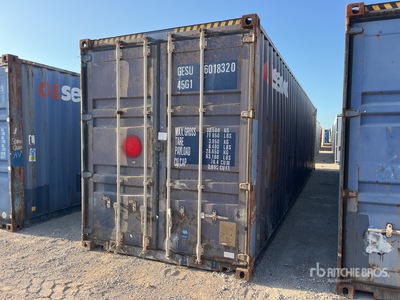 40 ft High Cube Contenedor de almacenamiento
