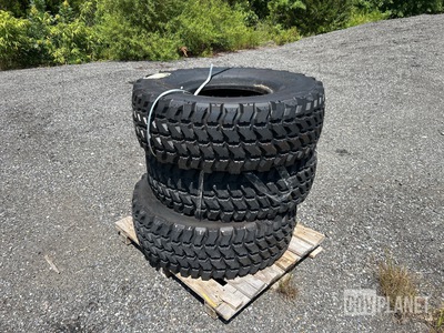 (3) Goodyear 395/85R20 Tires