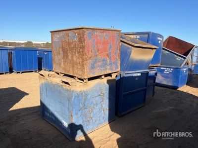 Quantity of (6) Scrap Bins