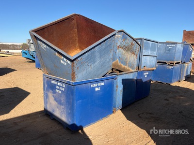 Quantity of (6) Scrap Bins