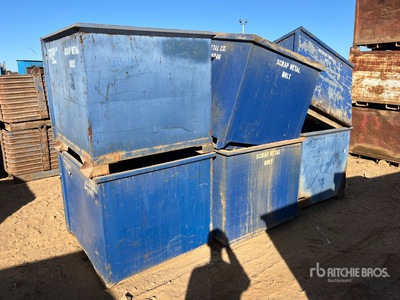 Quantity of (6) Scrap Bins