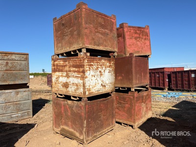 Quantity of (6) Scrap Bins