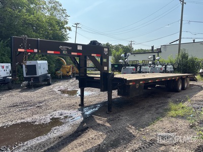 2022 Imperial FB-30GN-25 30 ft T/A Gooseneck Equipment Trailer