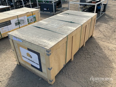 2025 Suihe GS2322 22 ft x 23 ft Double Garage Metal Schuur (Unused)