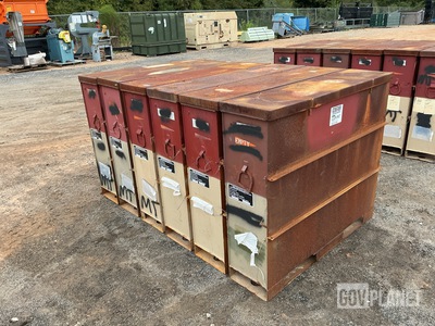 (6) JMC CNU-332A/E 30mm Ammunition Storage Containers