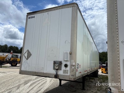 2008 Wabash 53 ft x 102 in T/A Van Trailer