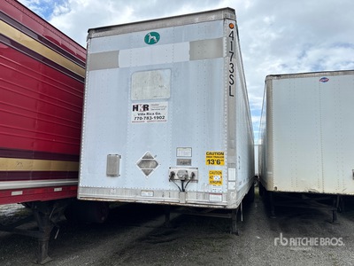 2004 Great Dane 7411TP-S 53 ft x 102 in T/A Van Trailer