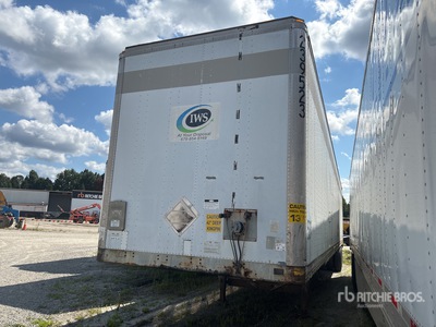 1999 Wabash 53 ft x 102 in T/A Van Trailer