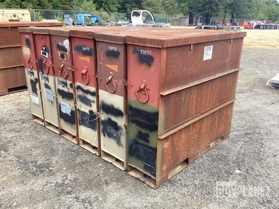 (6) JMC CNU-332A/E 30mm Ammunition Storage Containers