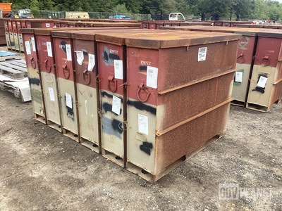 (6) JMC CNU-332A/E 30mm Ammunition Storage Containers