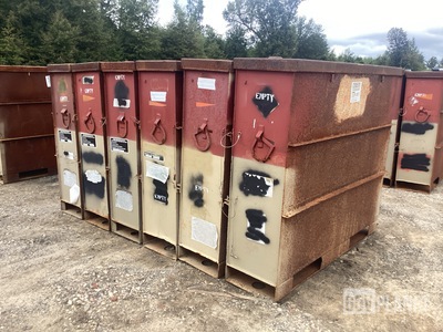 (6) JMC CNU-332A/E 30mm Ammunition Storage Containers