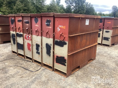 (6) JMC CNU-332A/E 30mm Ammunition Storage Containers