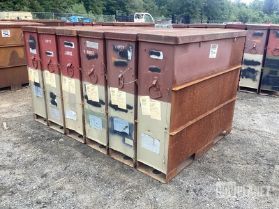 (6) JMC CNU-332/E 30mm Ammunition Storage Containers