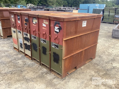 (6) JMC CNU-332A/E 30mm Ammunition Storage Containers