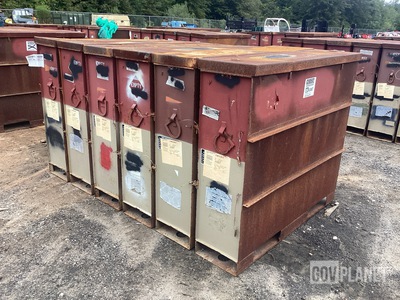 (6) JMC CNU-332/E 30mm Ammunition Storage Containers