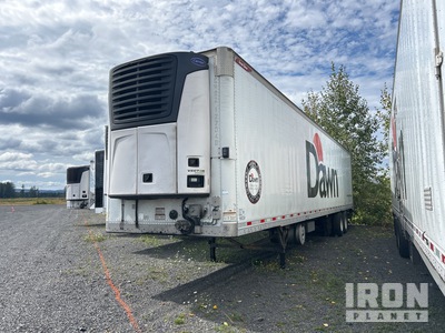 2018 Great Dane 53 ft x 102 in Sliding T/A Multi -Temp Refrigerated Trailer