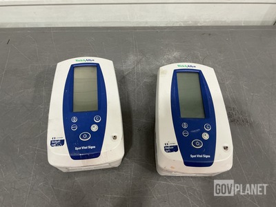 (2) Welch Allyn Spot Vital Signs Monitors