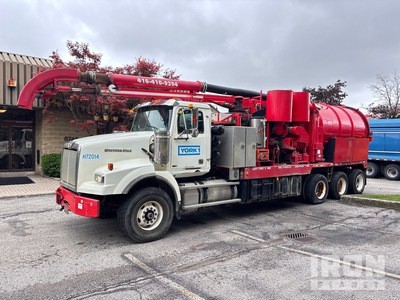 Vac-Con VXPD7016LH on 2012 Western Star W4900 8x6 Vacuum Excavator Truck