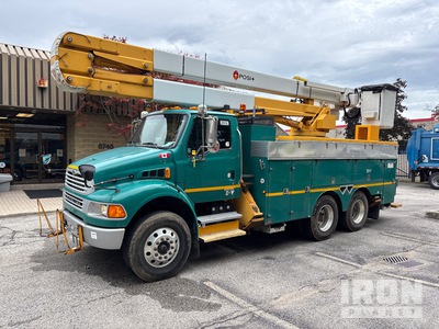 Posi-Plus 500-55-AMT 55.5 ft on 2009 Sterling Acterra 6x4 auto hoogwerker