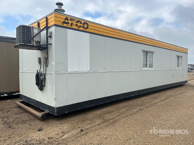 2006 Atco 40 ft x 10 ft Skid-Mounted Mobile Office
