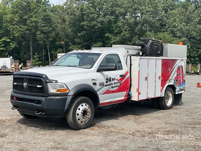 2012 Dodge 5500 4x2 Utility Truck