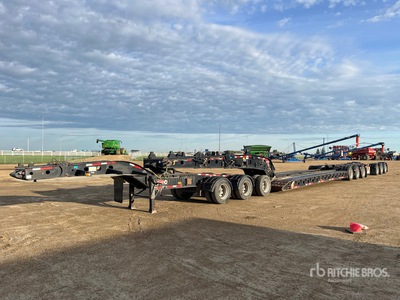 2013 Gerrys 80 ton Tri/A Double Drop Removable Gooseneck Góndola