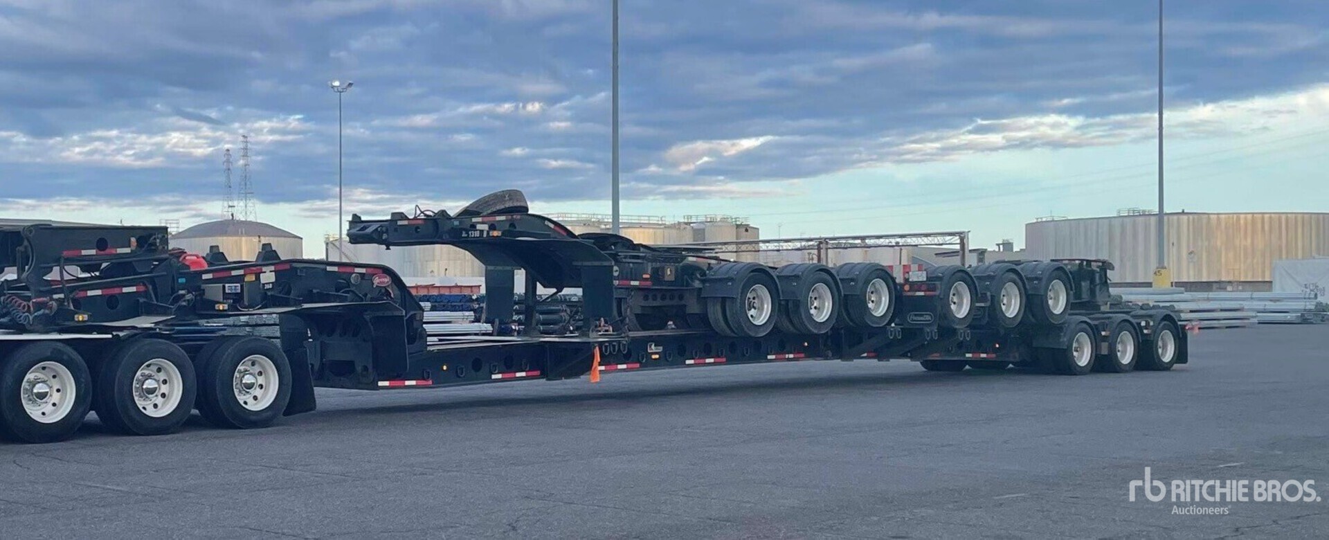 2013 Gerrys 80 ton Double Drop 3 + 3 + 3 Góndola