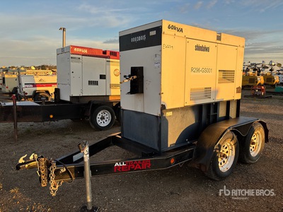 2013 Shindaiwa DGM60MK 60 kVA Mobile Generator