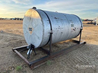 Westeel 500 gal Skid Mounted Steel Fuel Tank