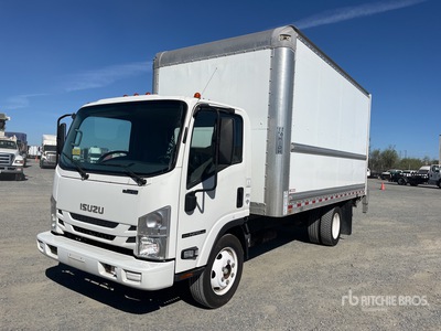 2018 Isuzu NPR HD 4x2 Van Truck