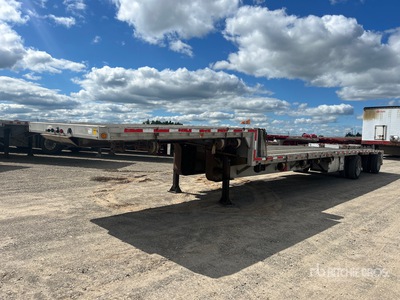 2006 Reitnouer 48 ft T/A Spread Axle Single Drop Step Deck Trailer