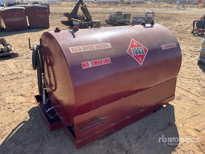 Mosier Bros. Skid Mounted Red Dyed Diesel Zbiornik paliwa