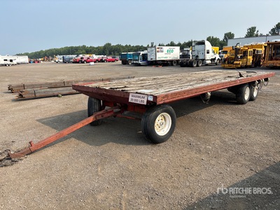 T/A Drawbar 24 ft Bale Wagon (Inoperable)