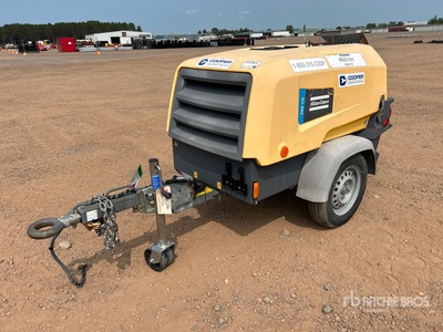 2018 Atlas Copco XAS110 110 cfm Mobile Air Compressor