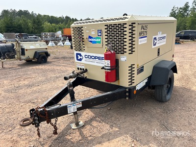 Doosan P425 425 cfm Mobile Air Compressor