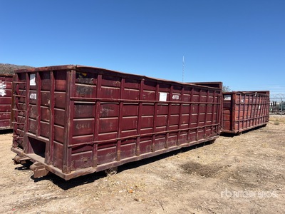 Quantity of (2) 21 ft Roll-Off Container