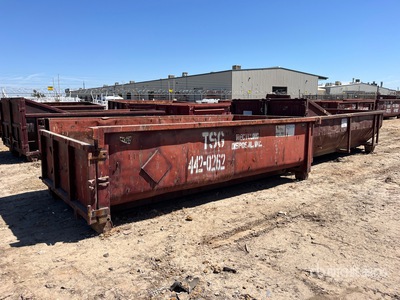 Quantity of (2) 16 ft Roll-Off Container
