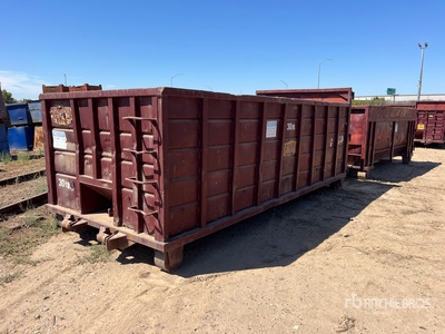 Quantity of (2) 16 ft Roll-Off Container