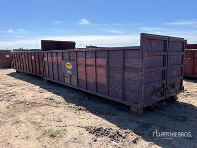 Quantity of (2) 22 ft Roll-Off Container