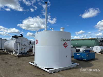 10000 L Skid Mounted Steel Tanque de combustible