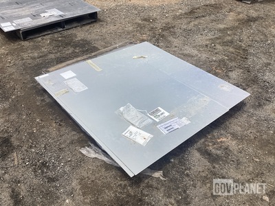 (2) 48"x48" Aluminum Sheets