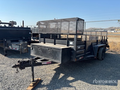 2007 Marksman   14 ft T/A Landscape Trailer