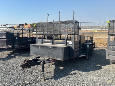 2007 Marksman   14 ft T/A Landscape Trailer