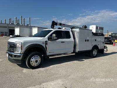 2025 Ford F-550 XL 4x4 Extended Cab Service Truck