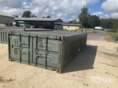 20' Half Height Open Top Container